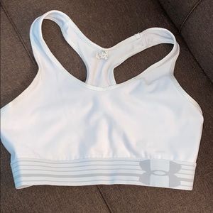 White sports bra